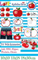 ♥APFELschön♥ Stickmuster SPEZIAL 10x10 13x18 18x30cm ♥APFELschön♥ Stickmuster SPEZIAL 10x10 13x18 18x30cm