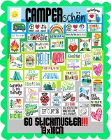 ♥CAMPERschön♥ Stickmuster MEGA-PAKET Embroidery 13x18cm ♥CAMPERschön♥ Stickmuster MEGA-PAKET Embroidery 13x18cm