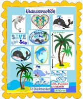 ♥WASSERSCHÖN♥ Stickmuster WATERLILLY&Friends 13x18cm SEALOVE ♥WASSERSCHÖN♥ Stickmuster WATERLILLY&Friends 13x18cm SEALOVE