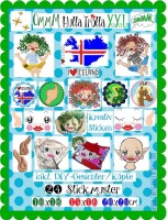 ♥OMMM HULLA TRÖLLA XXL♥ Stickmuster ISLAND Trollmädchen ICELAND inkl. DIY 10x10 13x18 20x20cm ♥OMMM HULLA TRÖLLA XXL♥ Stickmuster ISLAND Trollmädchen ICELAND inkl. DIY 10x10 13x18 20x20cm